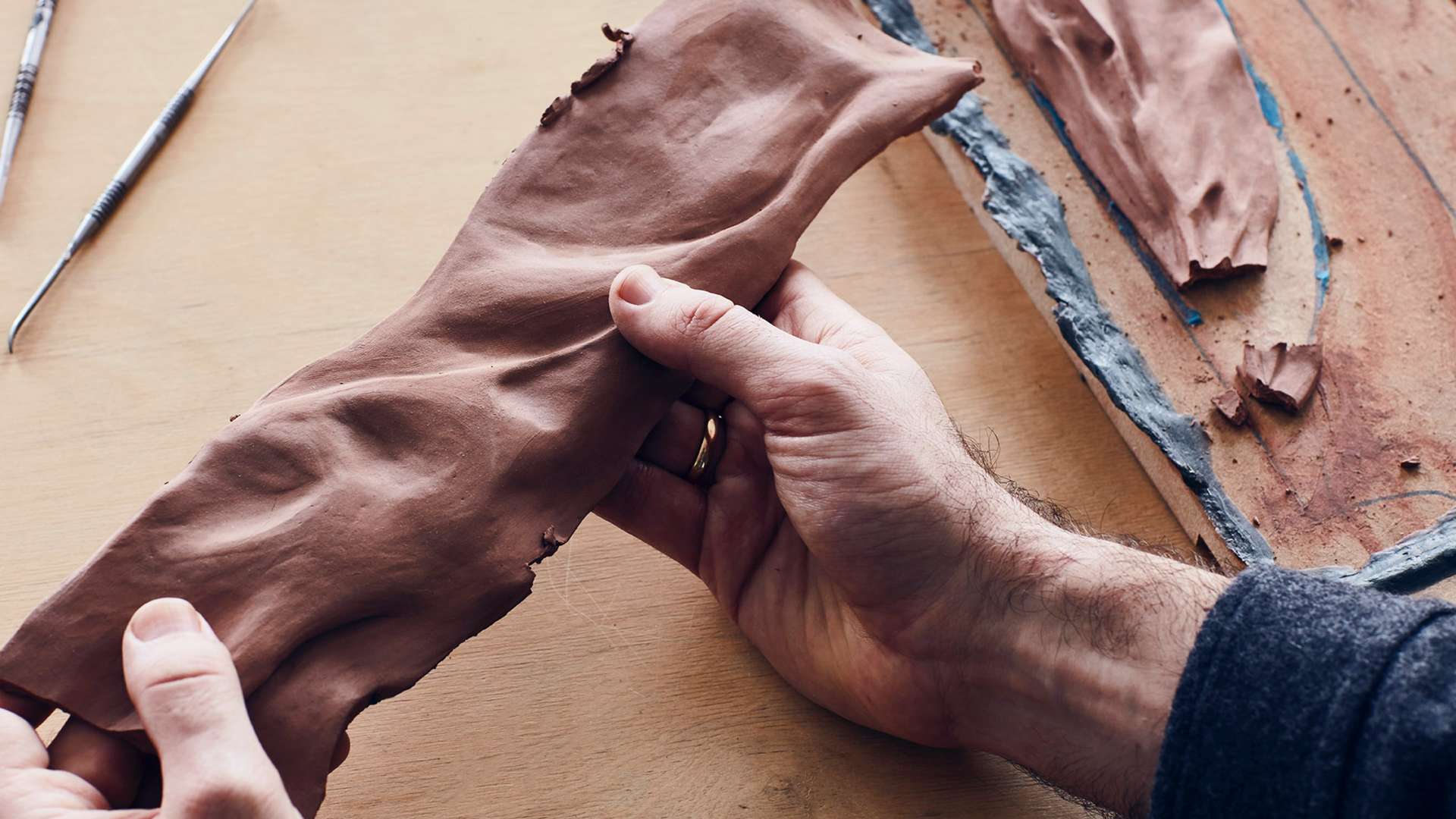 A close up showing the creative process undertaken by London designers Based Upon to create a bespoke Rolls-Royce Phantom Gallery