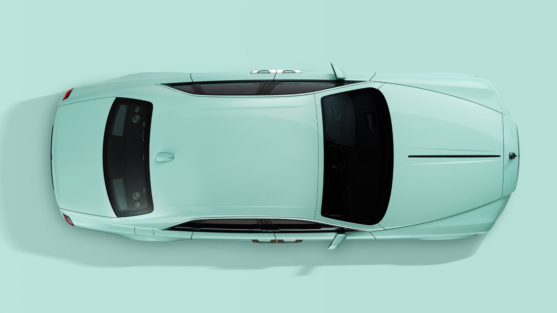 Birds eye view of Dare to be Different Rolls Royce Ghost