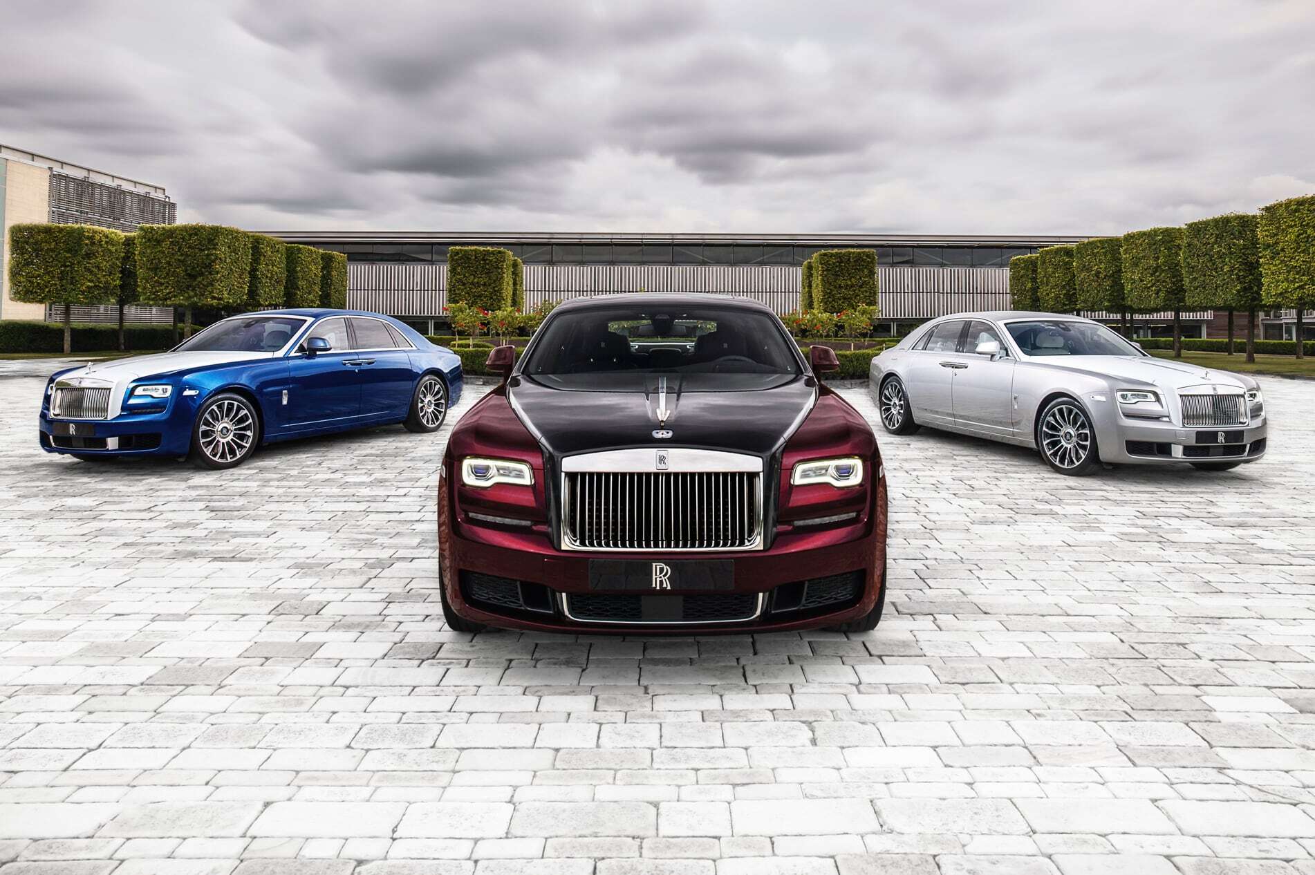 Exterior shot of the Rolls-Royce Ghost Zenith collection