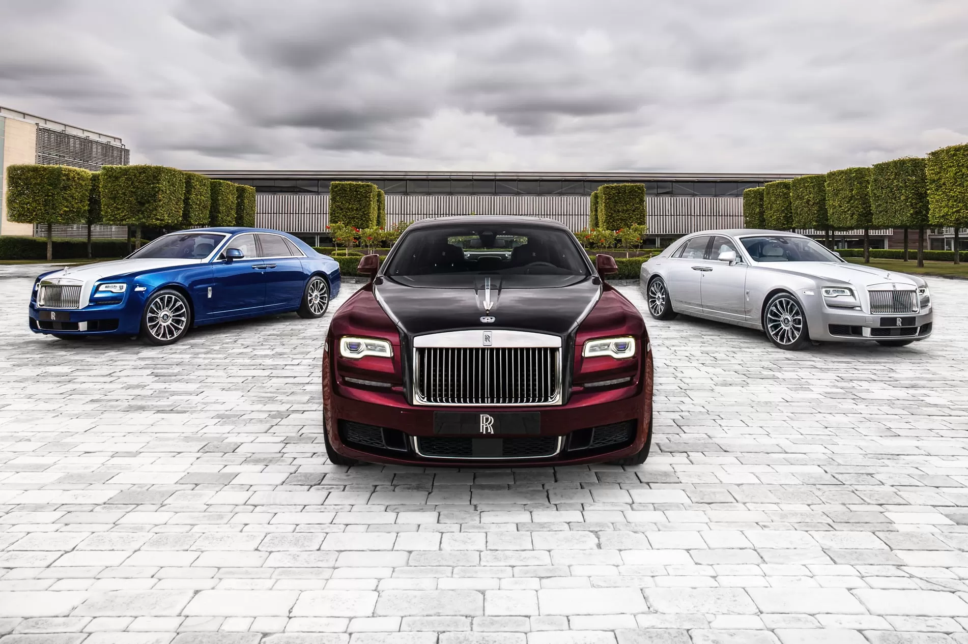 Exterior shot of the Rolls-Royce Ghost Zenith collection