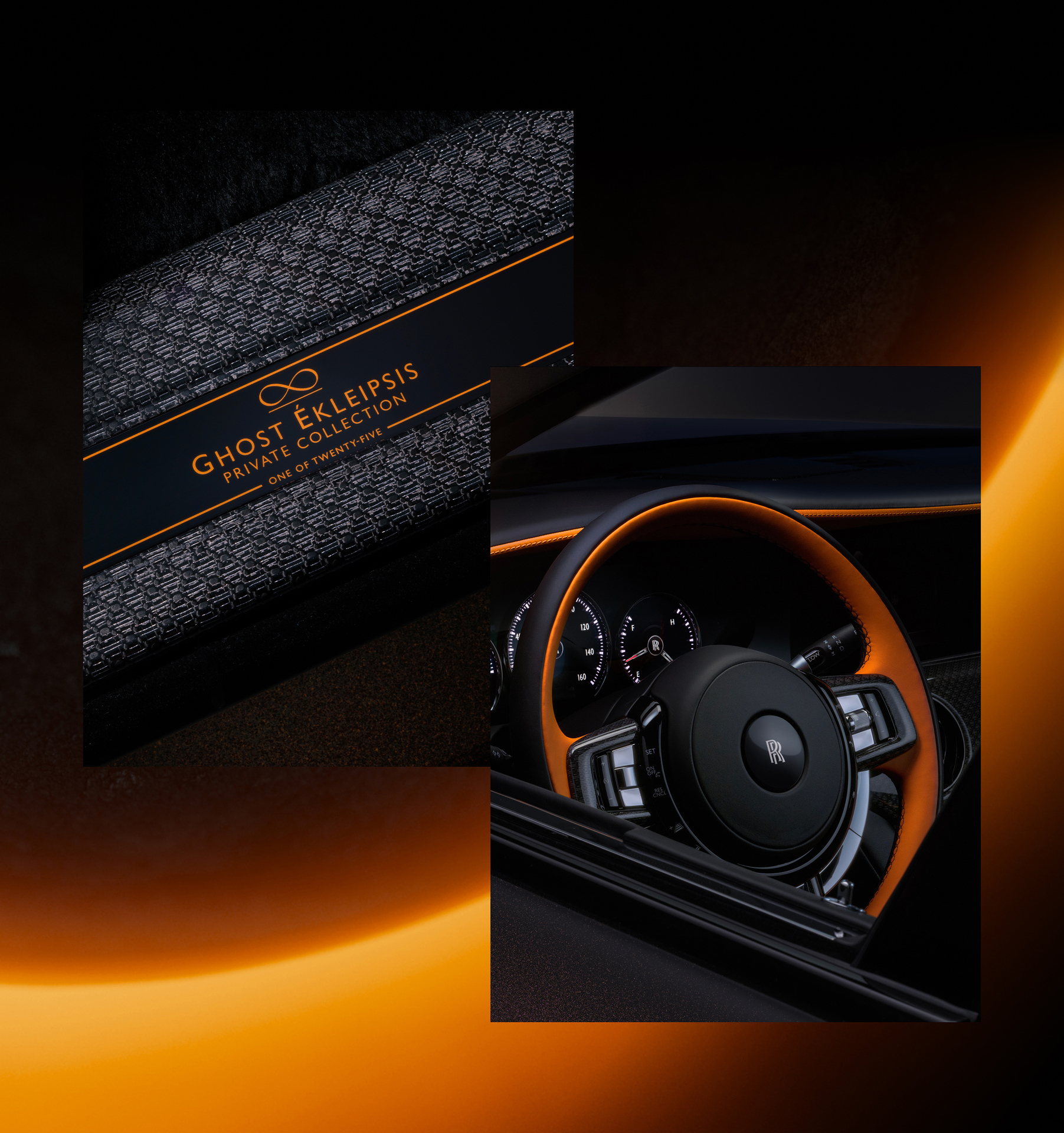 Close Black Badge Ghost Ekleipsis Treadplate and steering wheel