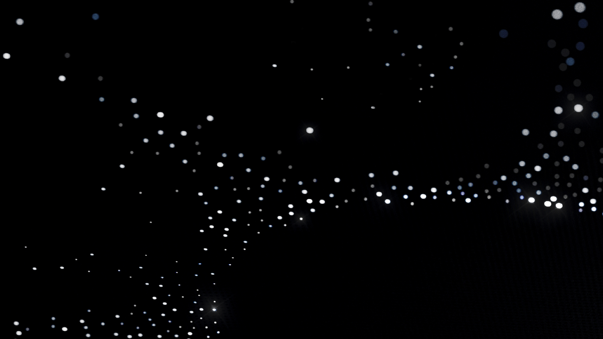 Close up of Black Badge Ghost Ekleipsis Starlight Headliner lit up