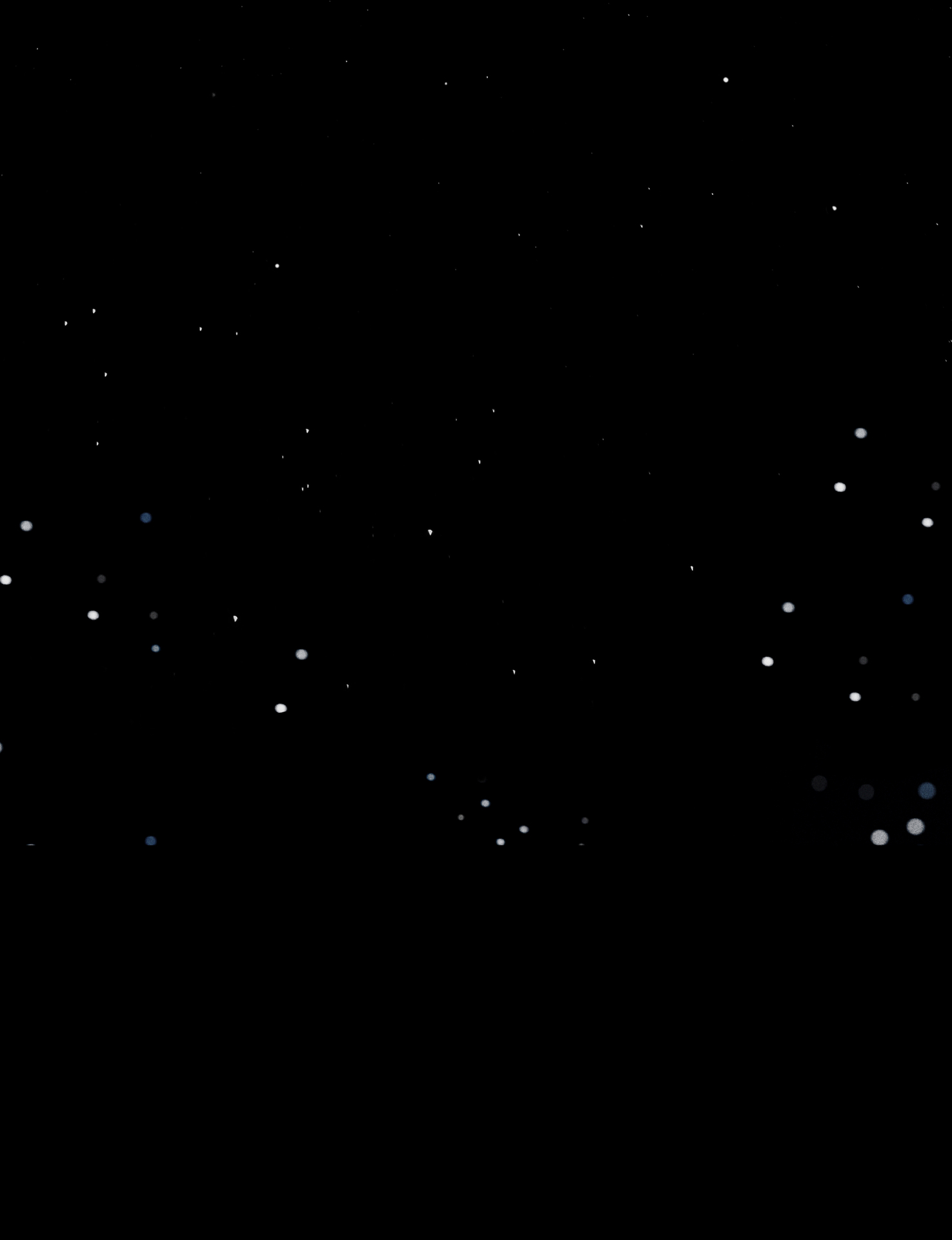 Stars against black sky