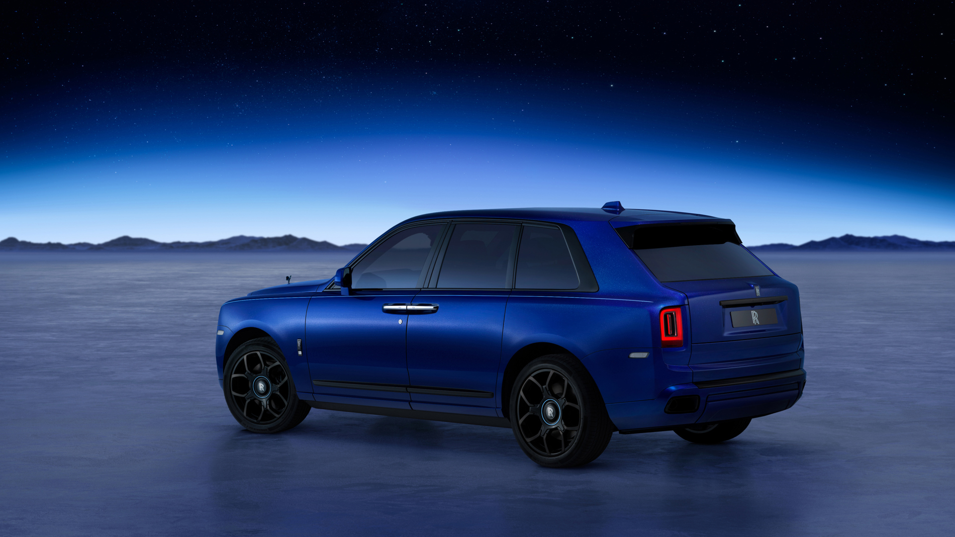 Side profile of Blue Shadow Cullinan