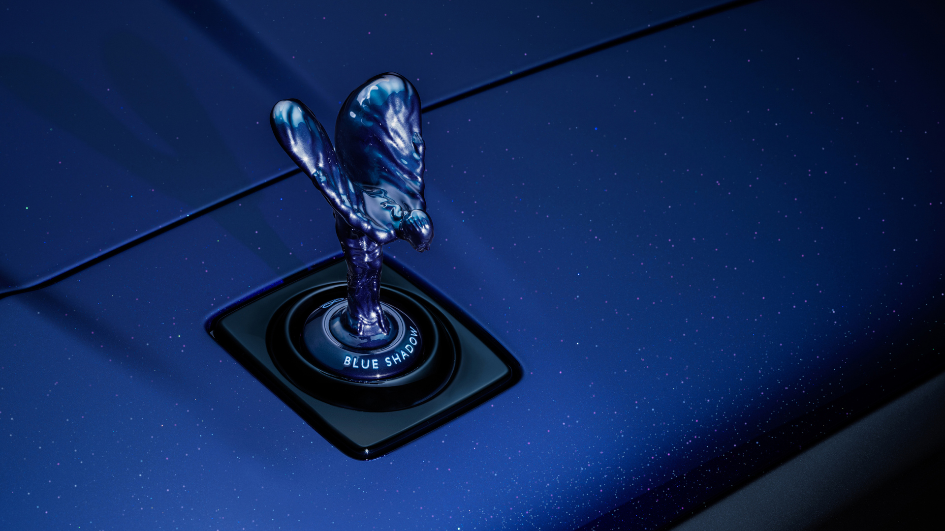 Blue Shadow Cullinan Spirit of Ecstasy logo