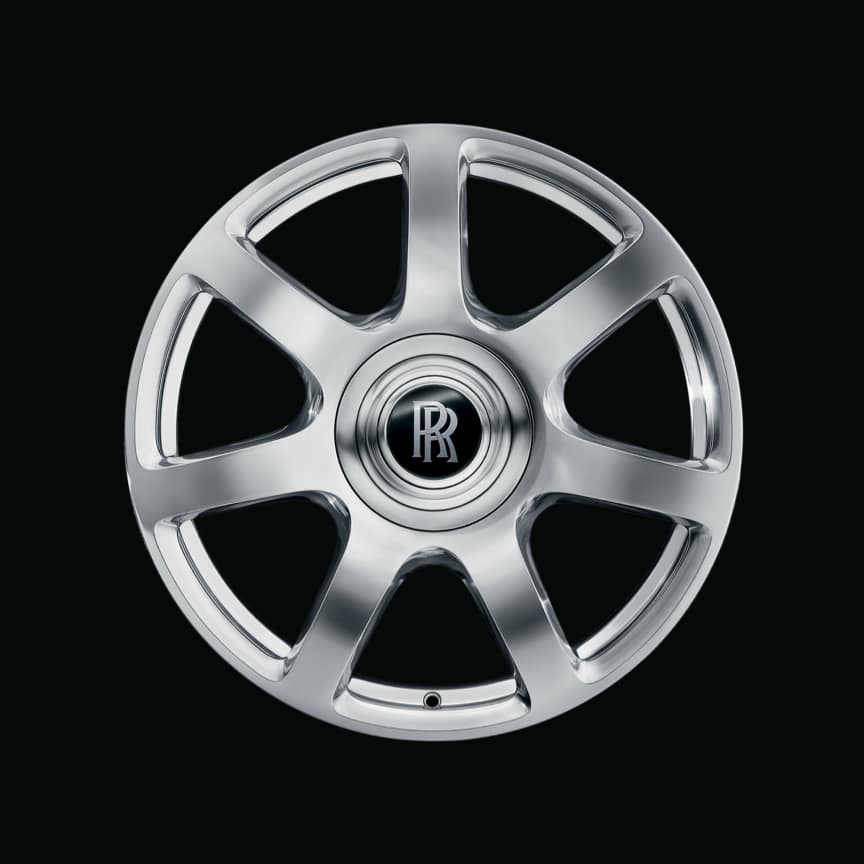 <p>七轮辐设计,提供全涂装、哑光银色或全抛光三款表面效果。</p>