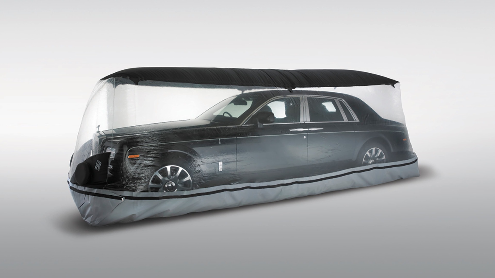 Airflow storage system designed to keep your Rolls-Royce Phantom motor car in pristine condition in a dust, dirt and damp-free environment
