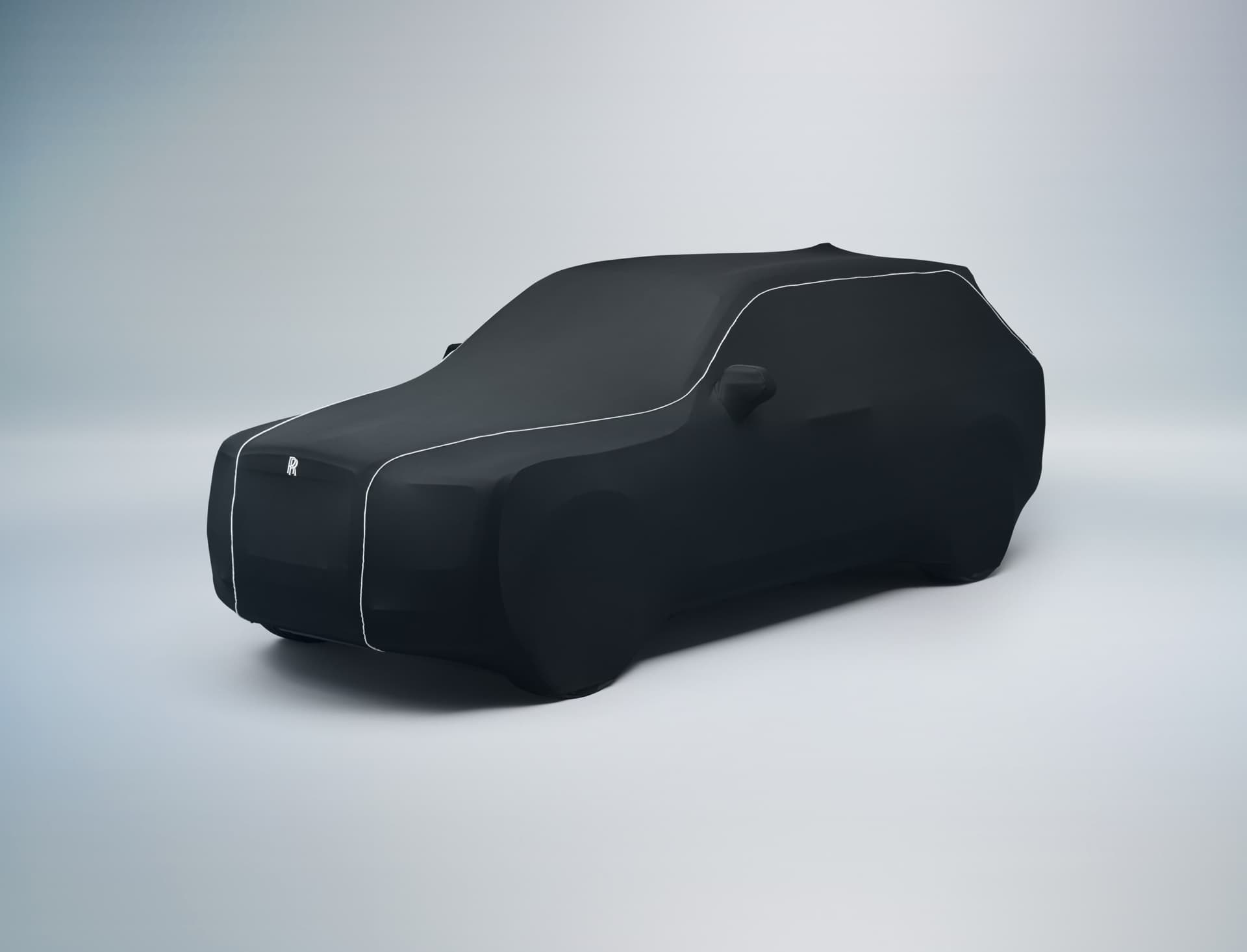 Bespoke, tailored indoor covers handmade to mirror the contours of a Rolls-Royce motor car