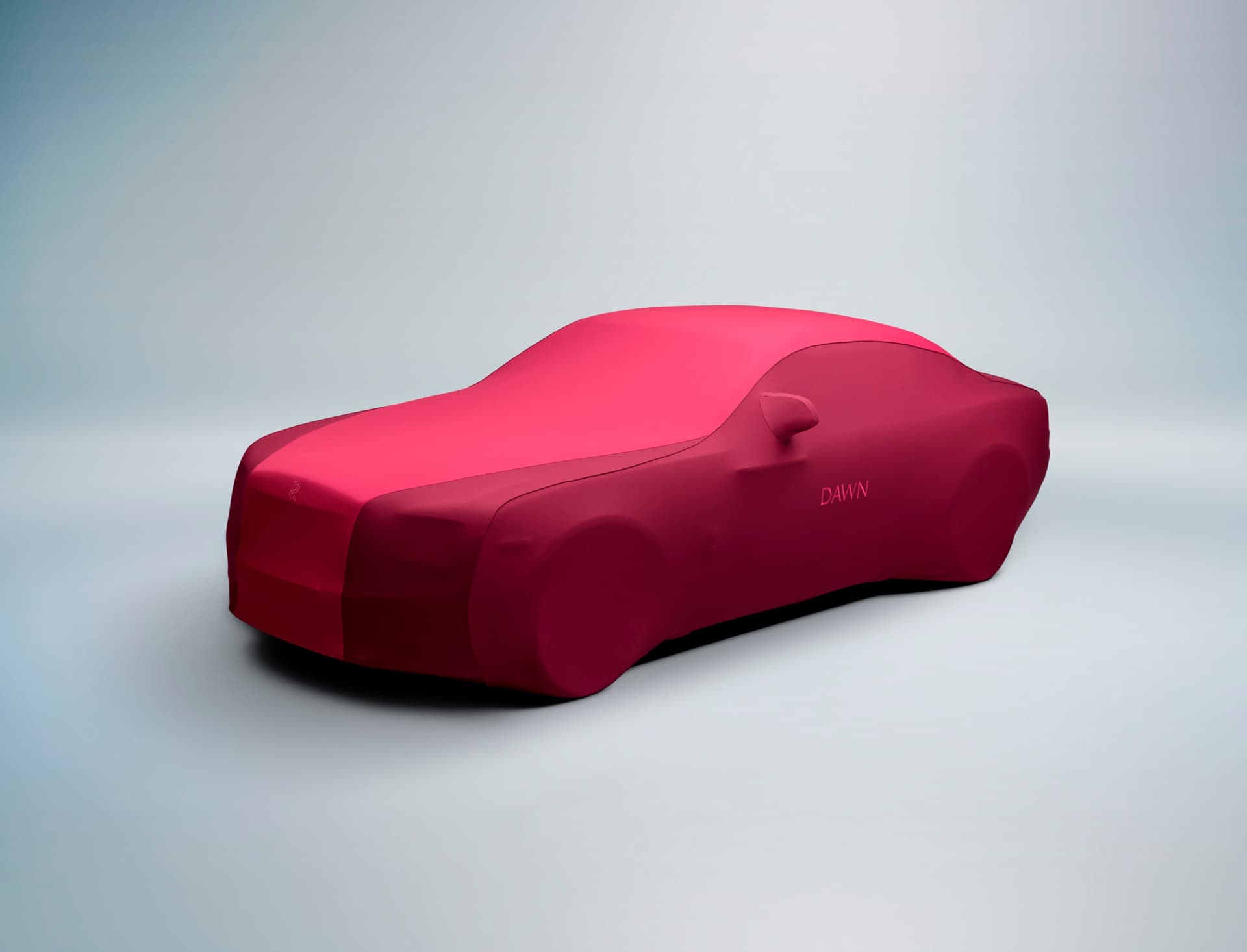 Bespoke, tailored indoor covers handmade to mirror the contours of a Rolls-Royce motor car