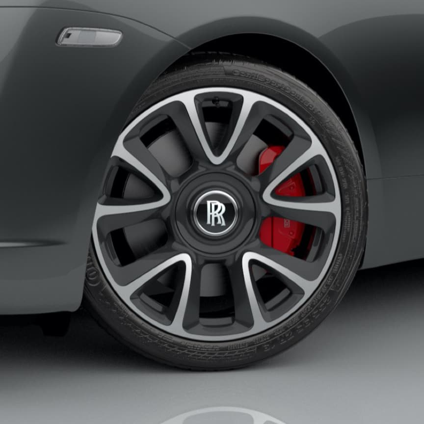 <p>制动卡钳选用动感的红色涂装,让轮毂更加抢眼。</p>