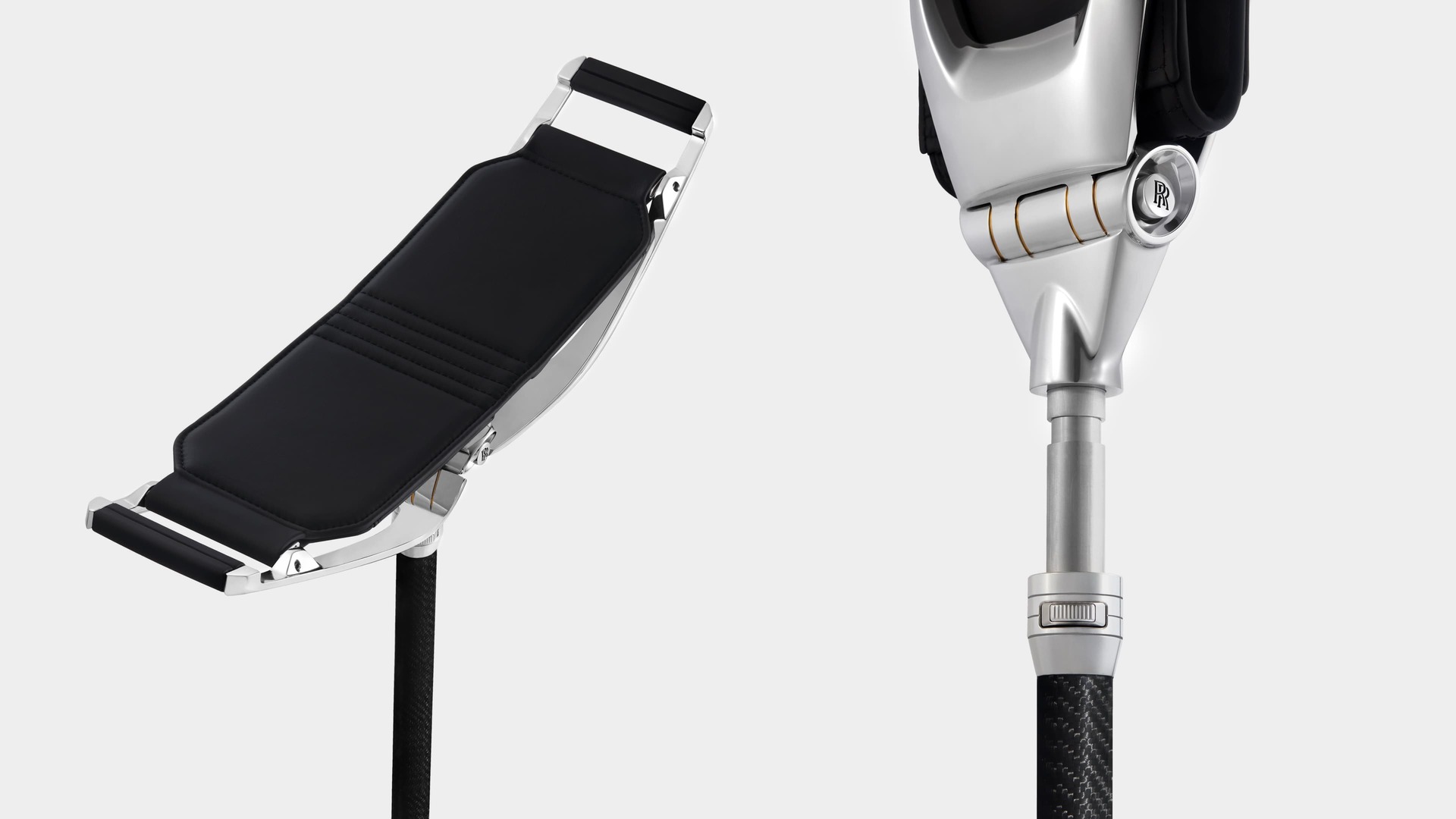 The Rolls-Royce Pursuit Seat offers effortless seat height adjustment at the touch of a button