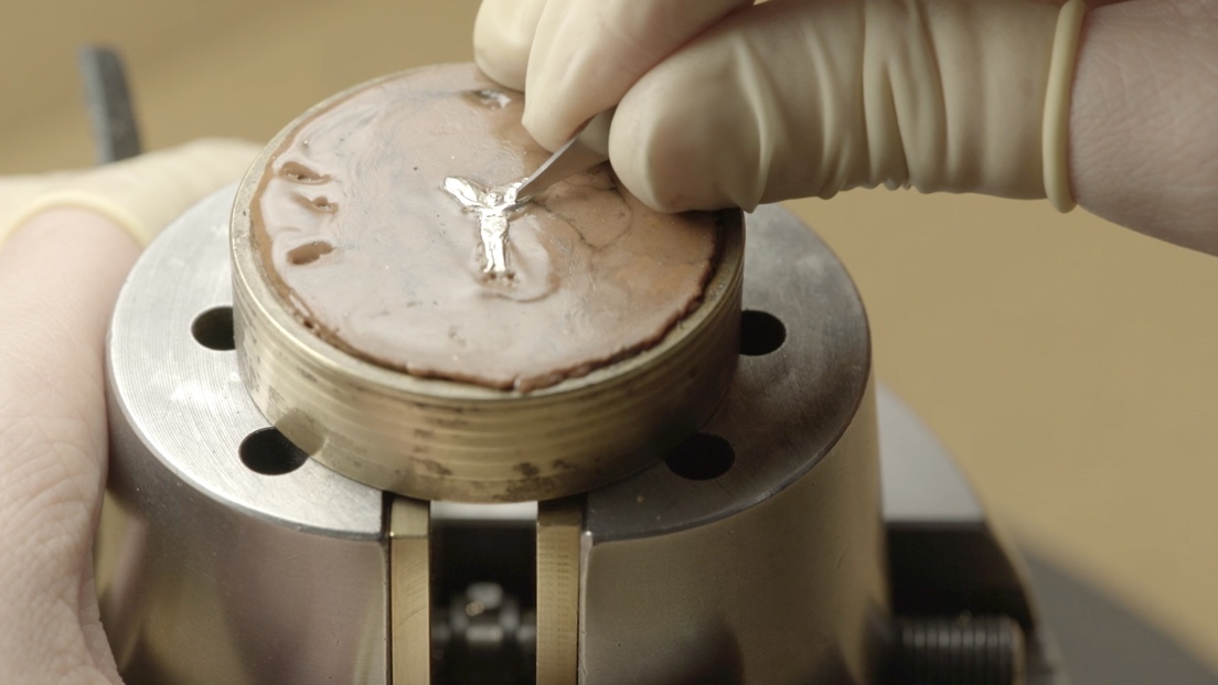 casting of the bovet timepiece element