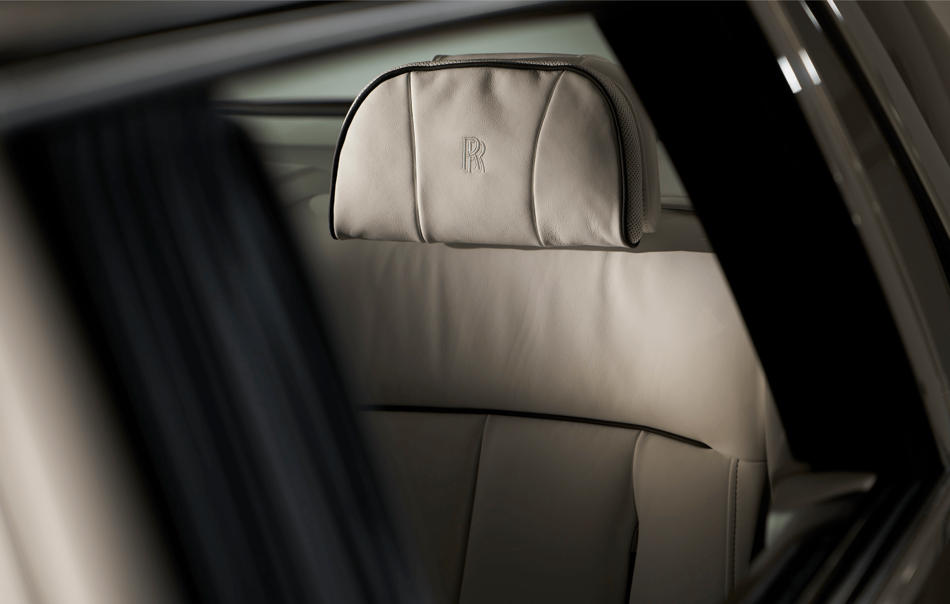 A head-rest of a rear seat
